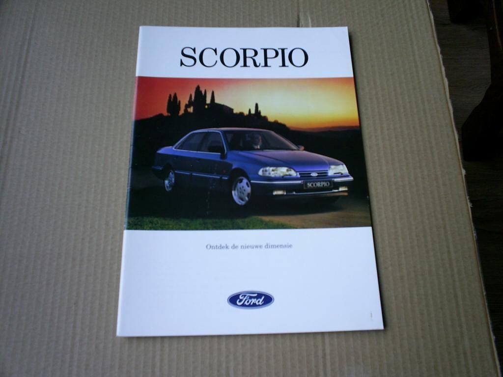 Ford Scorpio o.a. Cosworth [ 2 / 1992 36 pag. ], Verzenden, Zo goed als nieuw, Ford