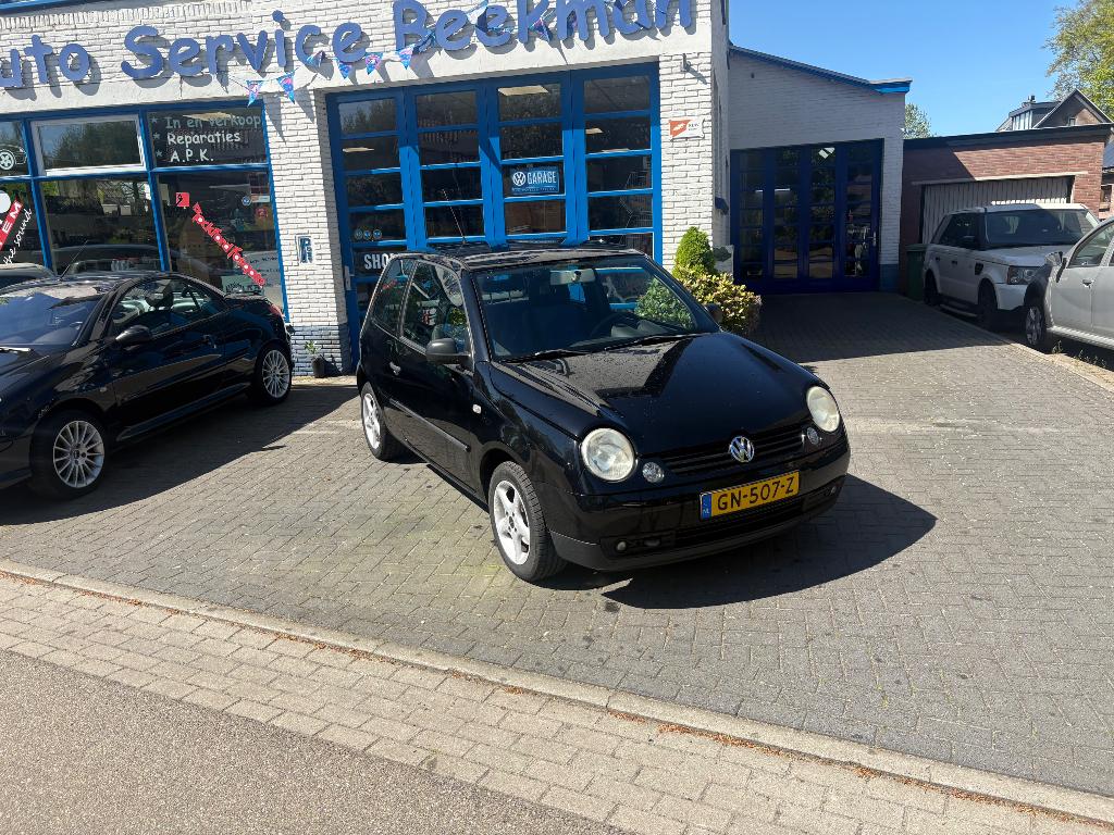 Volkswagen 2002 Zwart, Auto's, Volkswagen, Bedrijf, Lupo, ABS, Airbags, Boordcomputer, Elektrische ramen, Mistlampen, Radio, USB