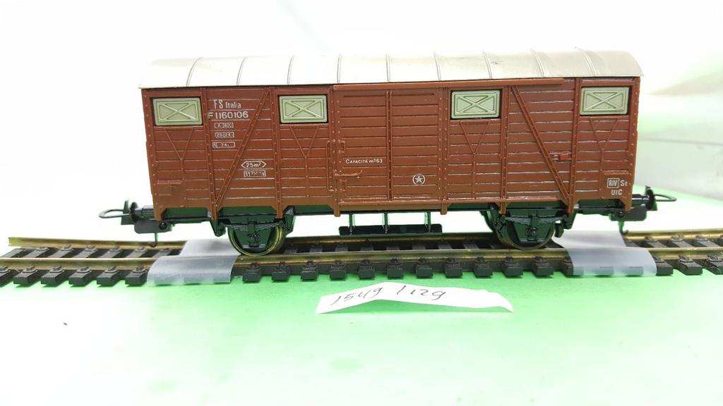 Lima H0 3161 FS gesloten goederen wagon 1973, Gebruikt, Gelijkstroom, Wagon, Ophalen of Verzenden