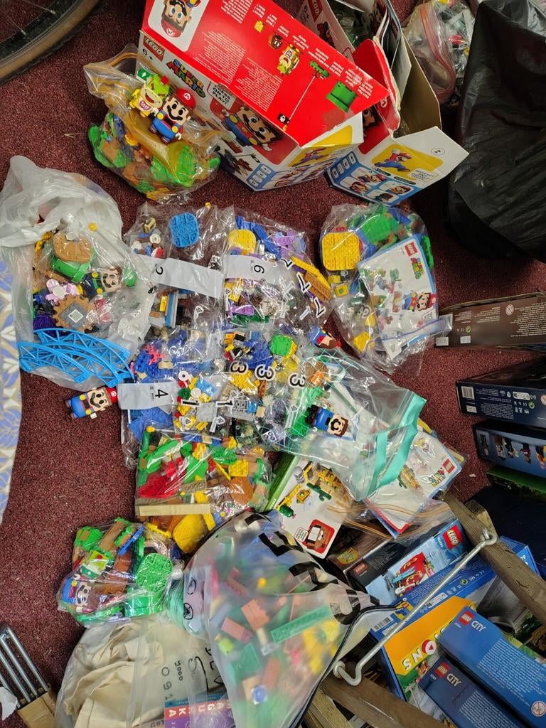 Partij lego mario, Ophalen of Verzenden