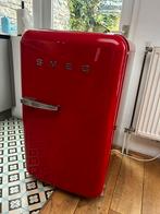 Smeg koelkast retro, Gebruikt, 100 tot 150 liter, 45 tot 60 cm, Met vriesvak