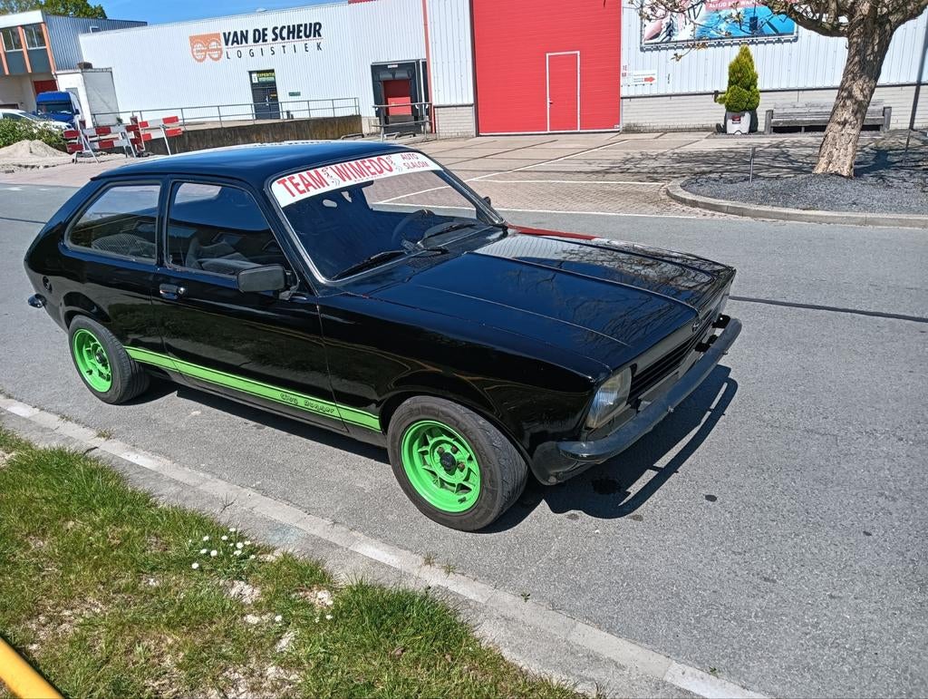 Kadett City met bmw 318is motor  rijdend project te koop, Auto's, Particulier, Te koop