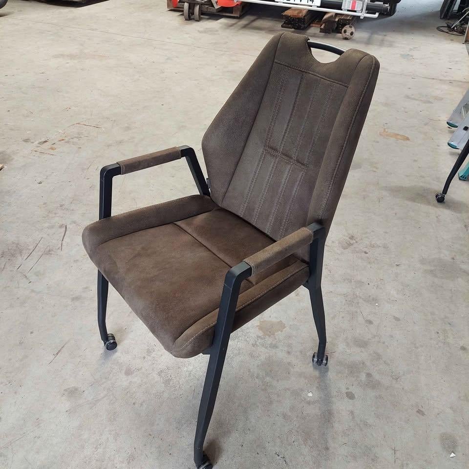 eetkamerstoelen Nieuw, Ophalen, Bruin, Nieuw, Stof