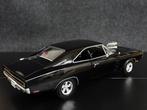 Greenlight 1:18 1970 Dodge Charger zwart, Overige merken, Auto, Onbekend, Nieuw