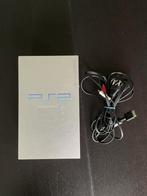 PlayStation 2 PS2 - Satin Silver Editie (Fat) - SCPH-50004, Gebruikt, Phat, Ophalen of Verzenden, Zonder controller