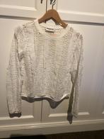Essentiel antwerp witte kanten longsleeve 40, Ophalen of Verzenden, Zo goed als nieuw, Maat 38/40 (M), Wit