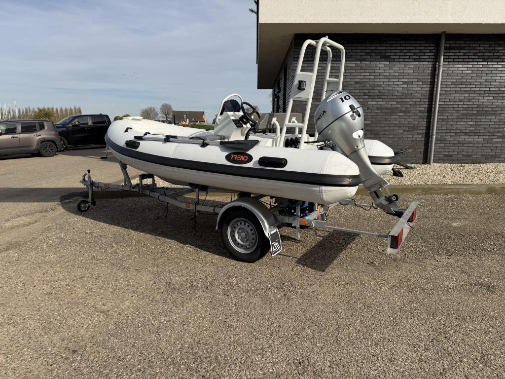 Trend 360 Alu Rib - Compleet met Honda 20PK (2023) - Vaarkl, Watersport en Boten, Gebruikt, Benzine, Minder dan 70 pk, Overige merken