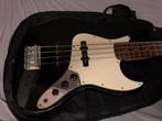 Fender Squier J Bass - Zwart, Ophalen, Gebruikt, Elektrisch