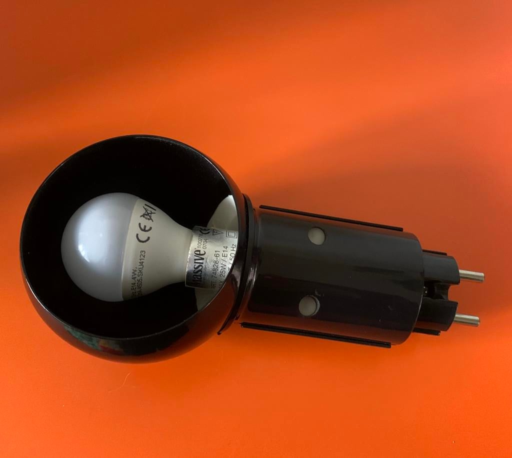 Vintage stekker lamp Massive Belgie, Huis en Inrichting, Lampen | Overige, -, -, Ophalen of Verzenden, Zo goed als nieuw