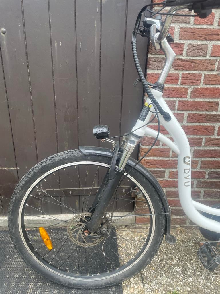 DYU elektrische fiets - accu defect, lekke achterband, Fietsen en Brommers, Elektrische fietsen, Ophalen, Gebruikt, Overige merken