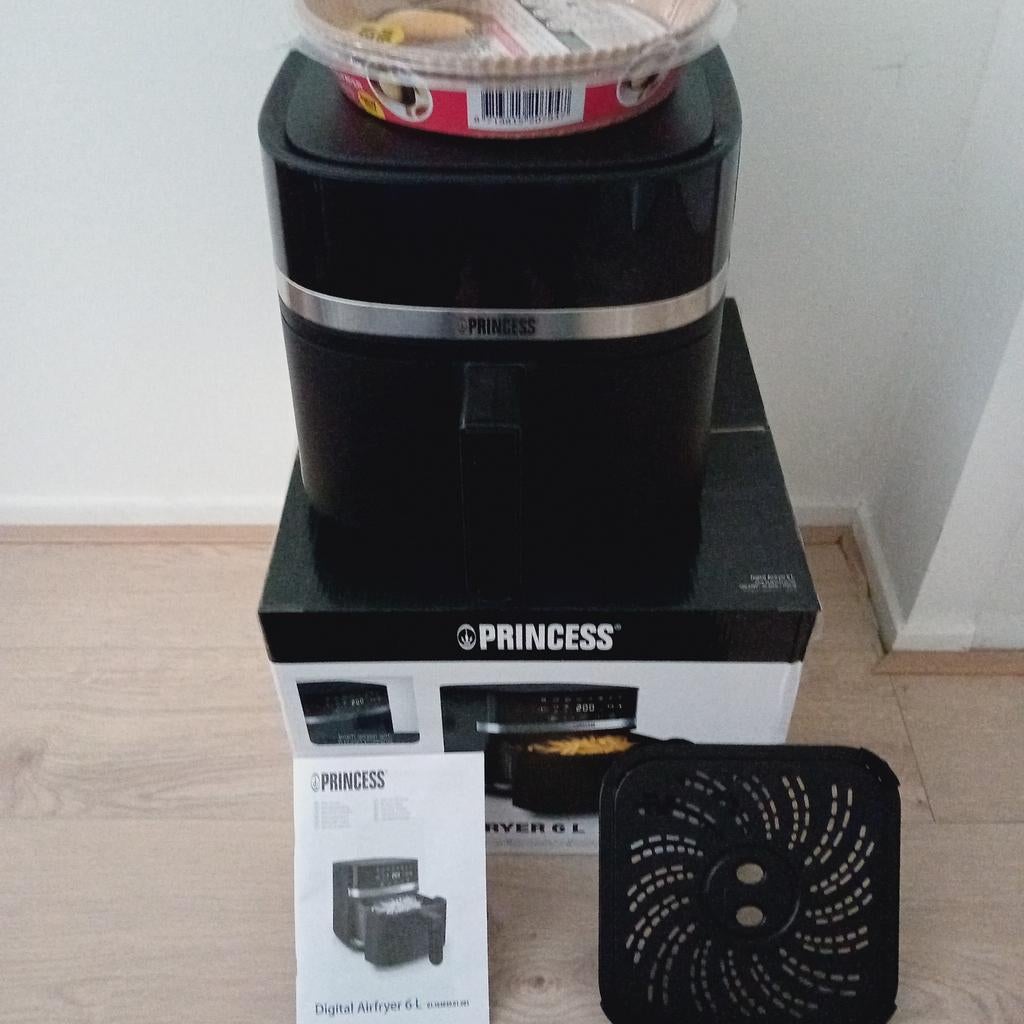Princess Digital Airfryer 6L z.g.a.n, Ophalen of Verzenden, Airfryer