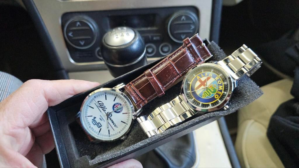 2x Alfa Romeo horloge, Ophalen of Verzenden, Overige merken
