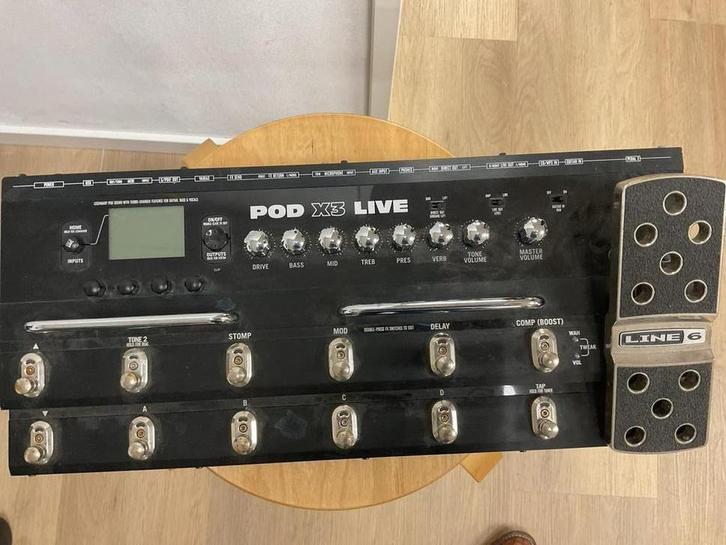 Line 6 POD X3 Live Multi-Effect Pedaal, Muziek en Instrumenten, Effecten, Gebruikt, Multi-effect, Ophalen of Verzenden