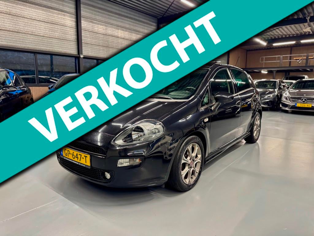 Fiat Punto Evo 0.9 TwinAir Lounge Pano/Clima/LM, Voorwielaandrijving, 101 pk, Gebruikt, Euro 6