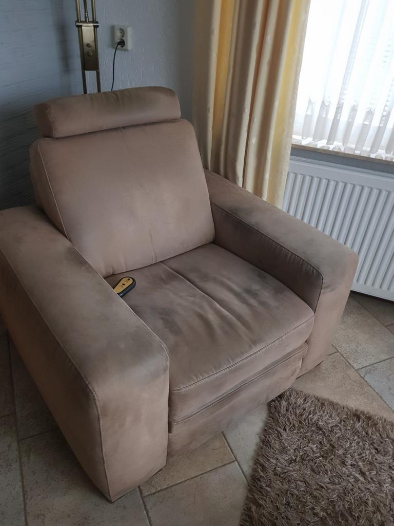 Relax fauteuil elektrisch bedienbaar, Huis en Inrichting, Ophalen of Verzenden, 75 tot 100 cm, Eenpersoons, Minder dan 150 cm