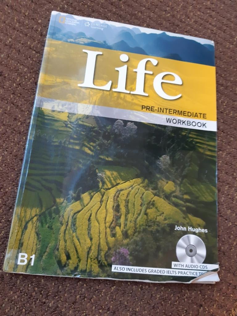 Life Pre-Intermediate Workbook B1 Engels schoolboek + CD's, Ophalen of Verzenden, Zo goed als nieuw, John Hughes, Non-fictie