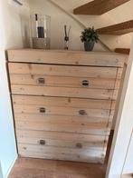 Steigerhouten ladekast / schoenenkast met 3 grote lades, Ophalen, Gebruikt, 100 tot 150 cm, 50 tot 100 cm