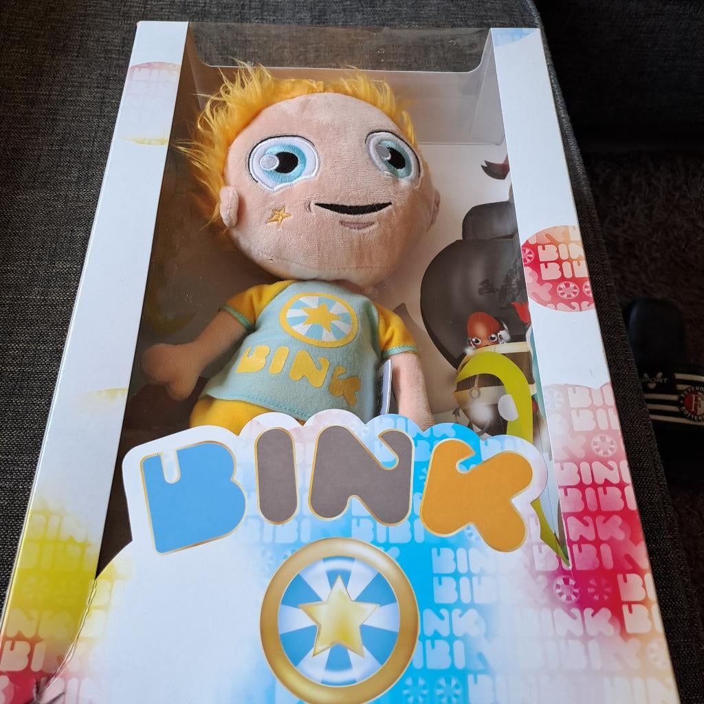 knuffel pop bink, Kinderen en Baby's, Speelgoed | Knuffels en Pluche, Ophalen of Verzenden, Zo goed als nieuw, Overige typen