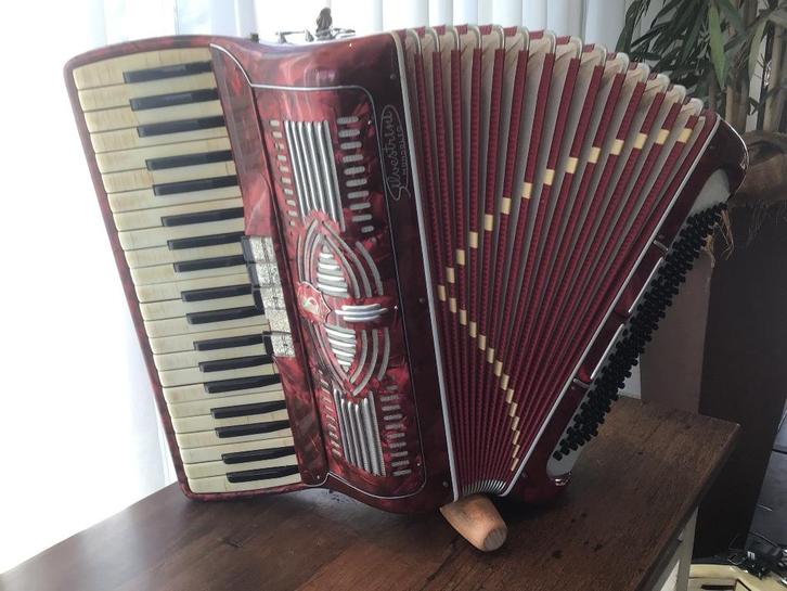 Accordeon playback Bluetooth USB-Stick, Muziek en Instrumenten, Accordeons, Gebruikt, Toetsaccordeon, Overige formaten, Overige merken