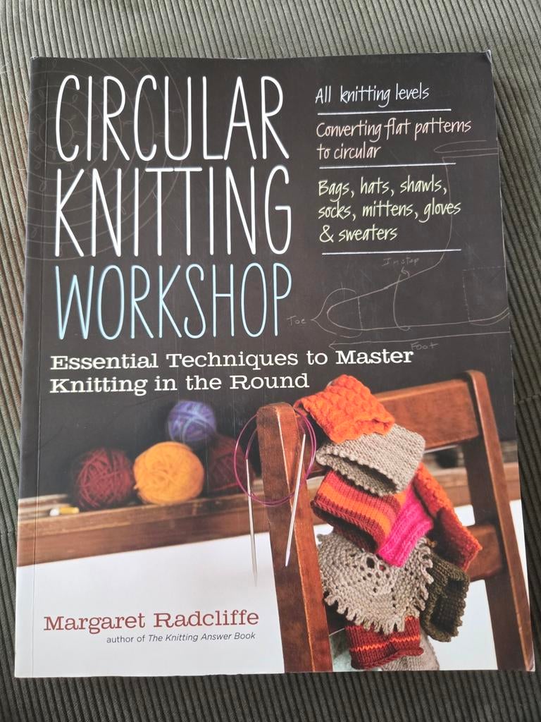 Circular Knitting Workshop boek, Breien en Haken, Ophalen of Verzenden, Zo goed als nieuw, Margaret Radcliffe
