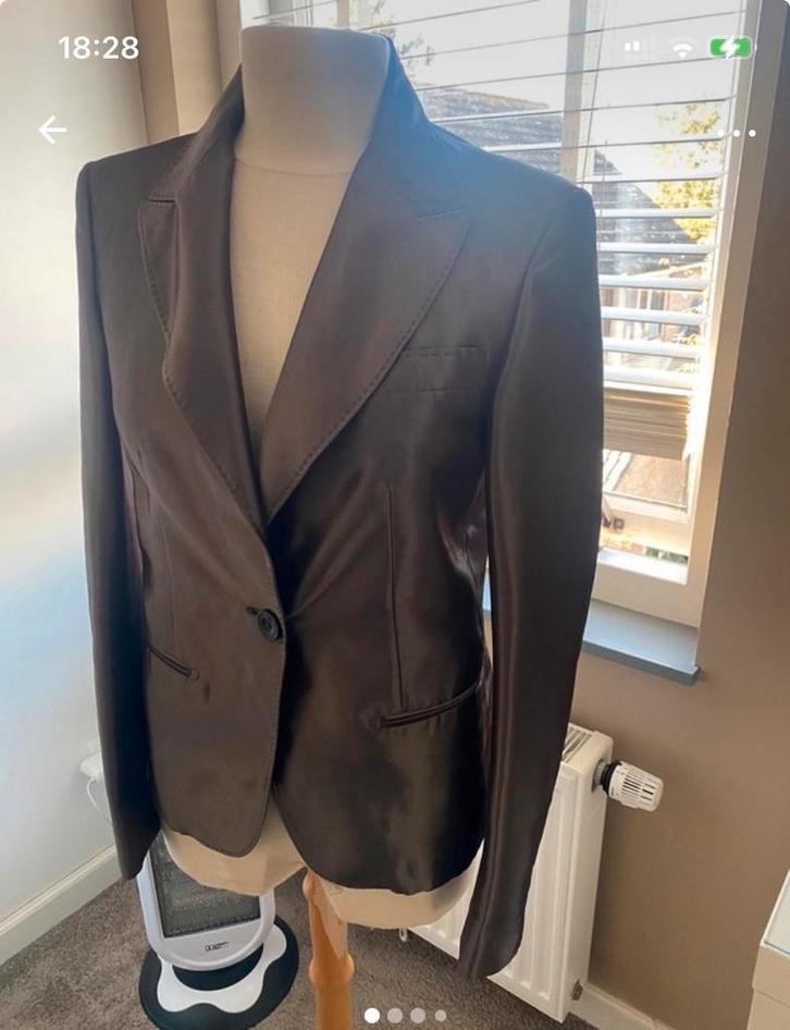 Guess by Marciano blazer - Grijs - Maat L, Kleding | Dames, Jasjes, Kostuums en Pakken, Jasje, Maat 42/44 (L), Grijs, Ophalen of Verzenden