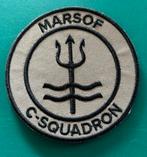 Badge MARSOF C-SQUADRON, Verzamelen, Ophalen of Verzenden, Marine, Nederland, Embleem of Badge