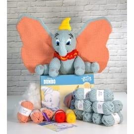 Disney Crochet Kits XXL Dumbo haakpakket Engelse beschrijvin, Hobby en Vrije tijd, Breien en Haken, Ophalen of Verzenden, Nieuw