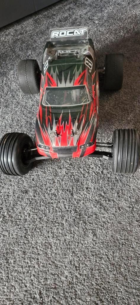 RC Ishima Rocat Truggy RTR, Hobby en Vrije tijd, Modelbouw | Radiografisch | Auto's, Gebruikt, Auto offroad, Elektro, Schaal 1:10
