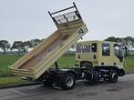IVECO 80E22 EUROCARGO doka dubbelcabine, Auto's, Euro 6, Iveco, Beige, Bedrijf