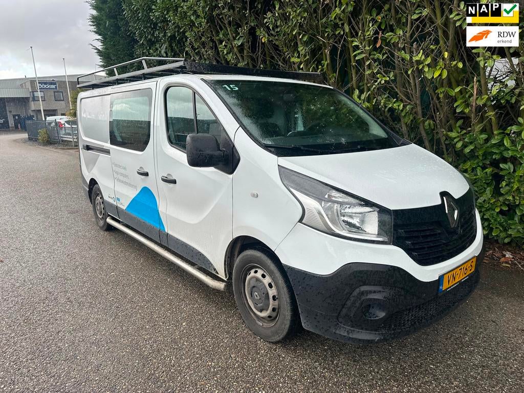Renault Trafic 1.6dCi L2H1 Bj'05-2015 85Kw MOTOR TIKT !, Auto's, Bestelauto's, Voorwielaandrijving, Euro 5, Gebruikt, Zwart