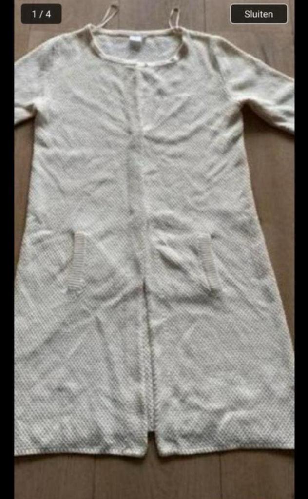 Knit ted vest M nieuwstaat, Ophalen of Verzenden, Zo goed als nieuw, Maat 38/40 (M), Wit