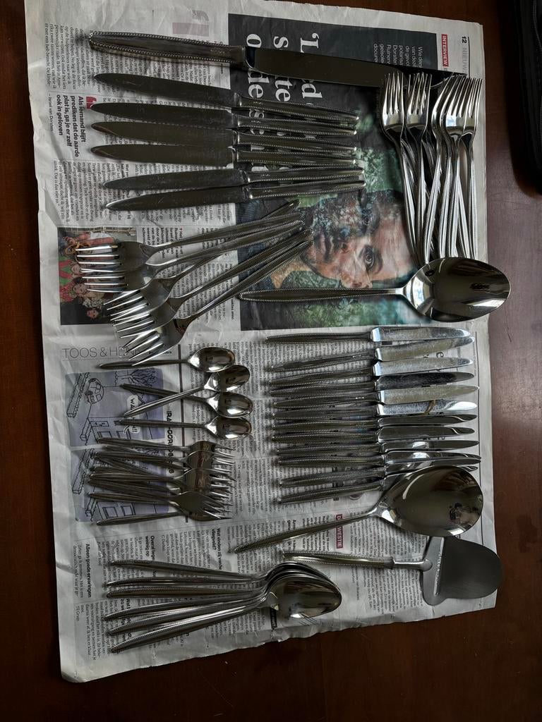Gero verzilverd bestek 100, Ophalen of Verzenden