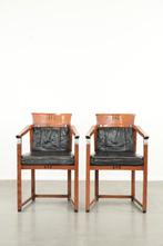 Set van 2 Art Deco Schuitema design stoelen met armleuningen, Huis en Inrichting, Stoelen, Ophalen, Gebruikt, Twee, .