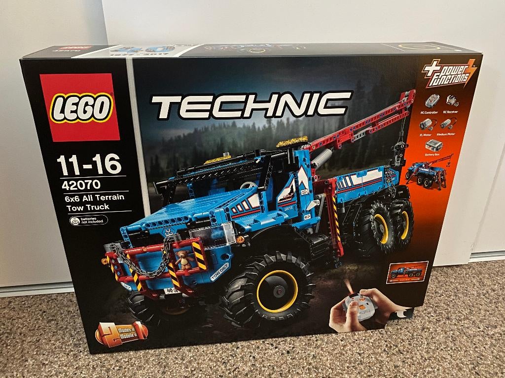Lego 42070 Technic 6x6 Allterrain-sleepwagen, Kinderen en Baby's, Speelgoed | Duplo en Lego, Ophalen, Nieuw, Complete set, Lego