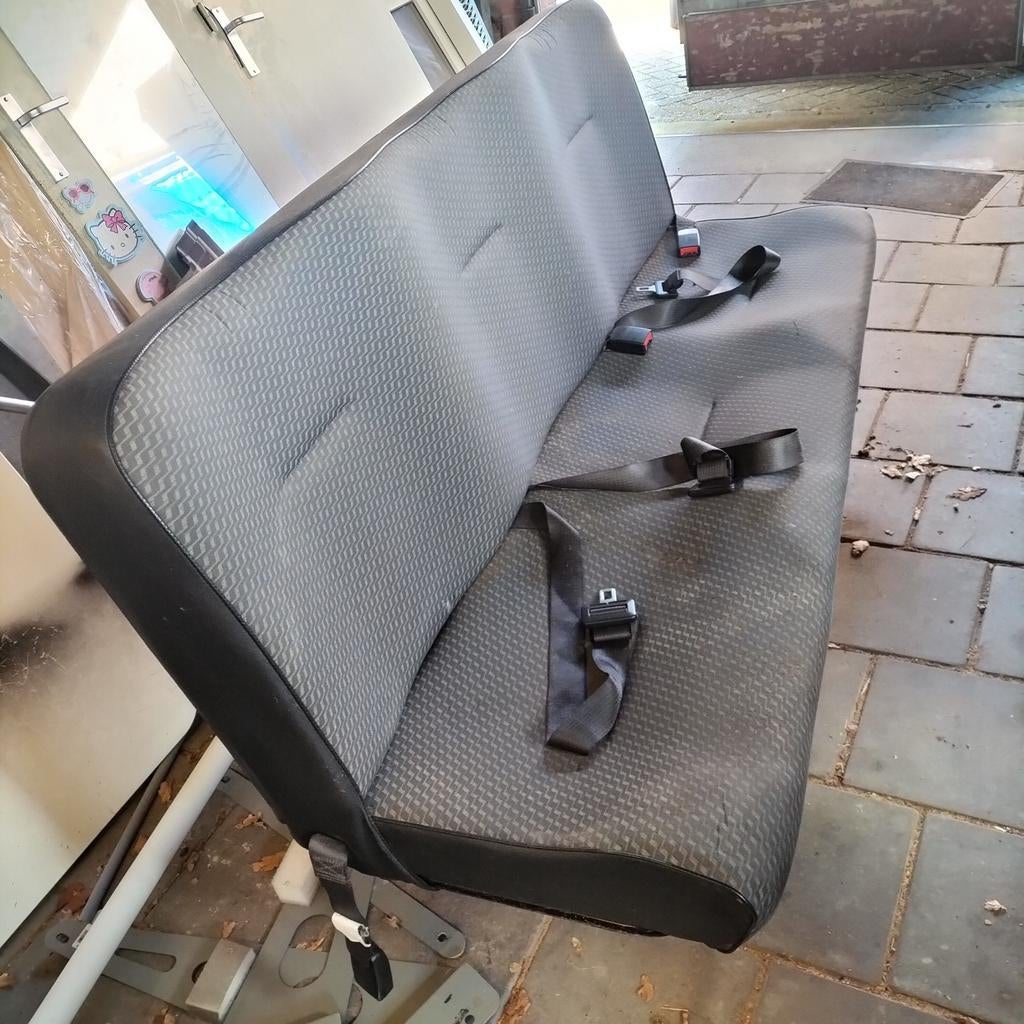3 persoons bank, dubbele cabine, camperbus, Auto-onderdelen, Interieur en Bekleding, Ophalen