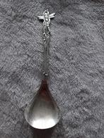 Verzilverde suikerlepel met libelle, Ophalen of Verzenden