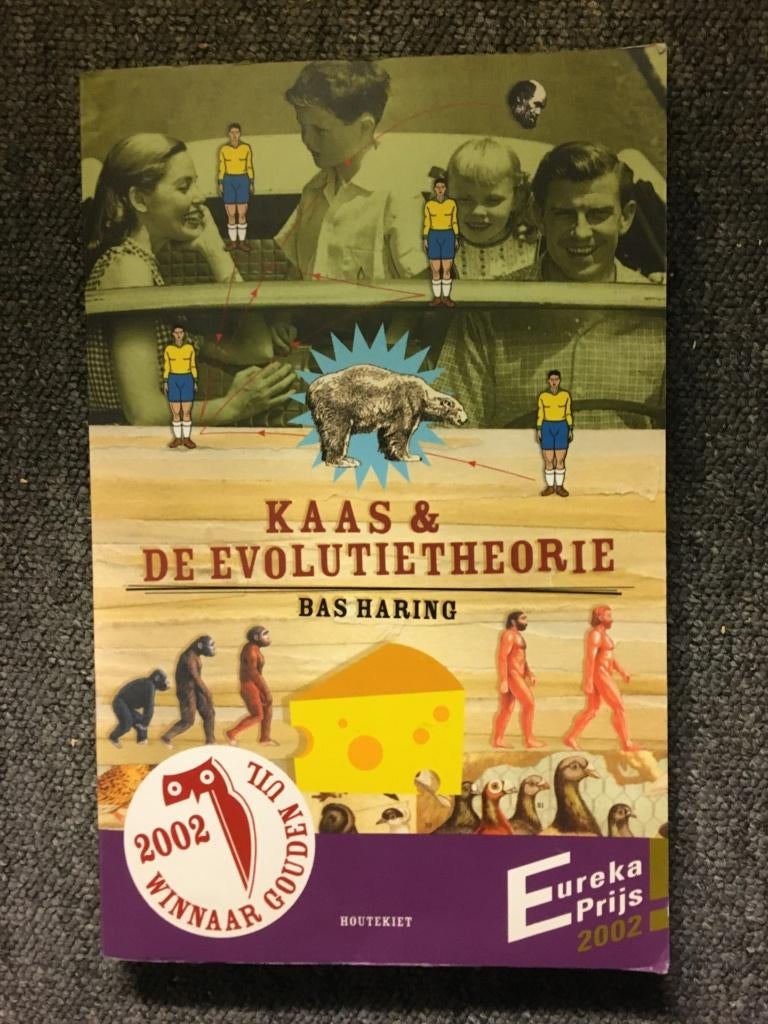 Kaas & de evolutietheorie ; door Bas Haring #Wetenschap, Bas Haring, Ophalen of Verzenden, Zo goed als nieuw, Natuurwetenschap