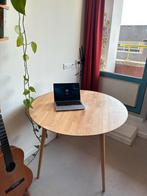 Ronde tafel beukenhout, Huis en Inrichting, Tafels | Eettafels, Ophalen, Gebruikt, 50 tot 100 cm, Rond