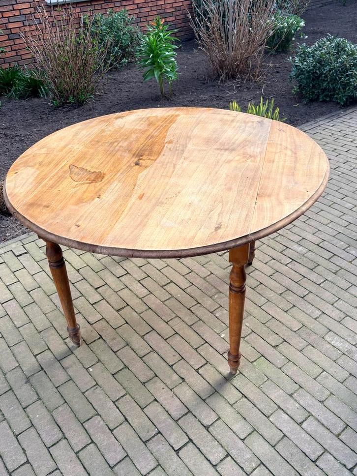 Franse hangoortafel - inklapbaar, Antiek en Kunst, Antiek | Meubels | Tafels, Ophalen of Verzenden