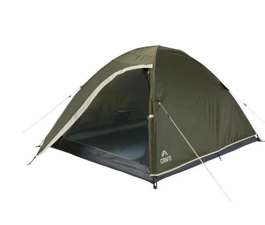 Crivit 2-persoons tent - Lichtgewicht en compact, Ophalen of Verzenden, Nieuw, Tot en met 2
