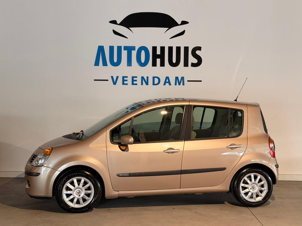 Renault Modus 1.6-16V Privilège Luxe Automaat, Stof, Gebruikt, Beige, Beige
