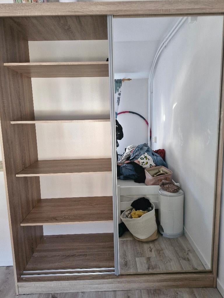 Kledingkast, Ophalen, Gebruikt, 100 tot 150 cm, 150 tot 200 cm