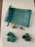 Groene bundel amazoniet, aventurijn, serpentijn, chrysopraas, Ophalen of Verzenden, Nieuw