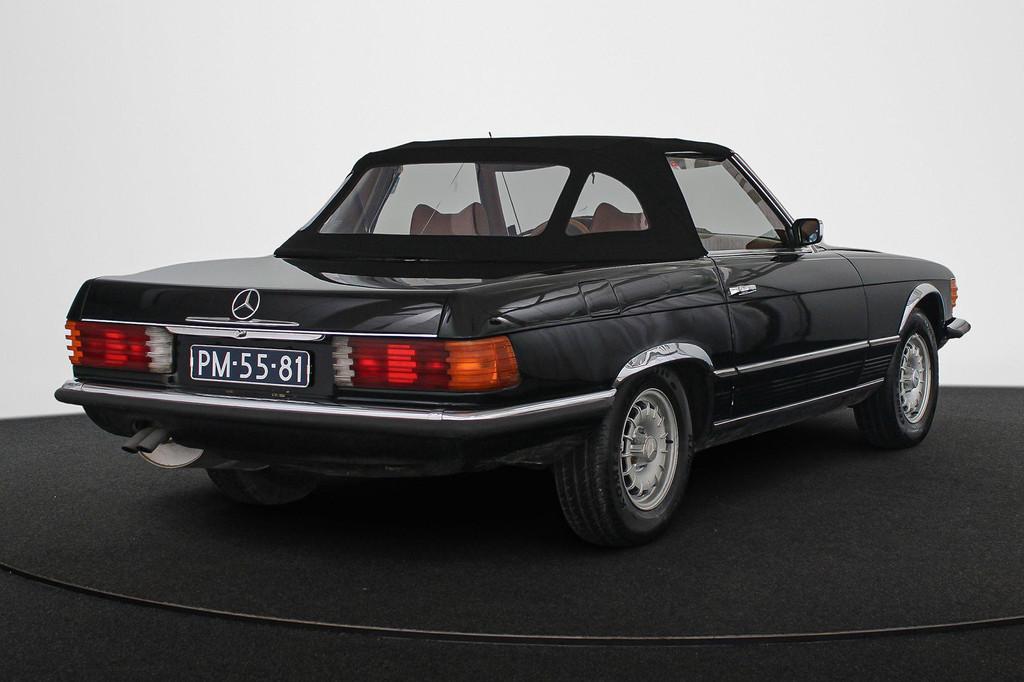 Mercedes-Benz SL-klasse 350 SL roadster / Automaat / Radio, Auto's, Mercedes-Benz, Automaat, Gebruikt, Cabriolet, Zwart