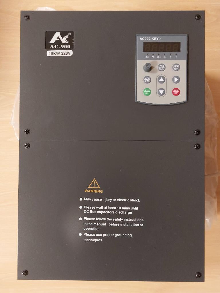 Frequentieregelaar 15 KW 3 fasen 230 V, Ophalen of Verzenden, Nieuw