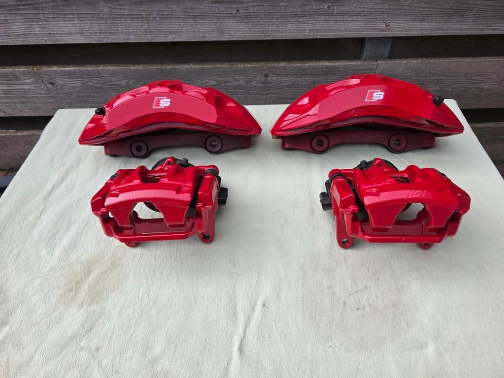 Audi big brake kit 375mm, 6 pots, Auto-onderdelen, Remmen en Aandrijving, Ophalen of Verzenden, Gereviseerd, Audi