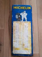 Michelin emaille reclamebord bandendruk 1967 Garage deco, Antiek en Kunst, Ophalen of Verzenden