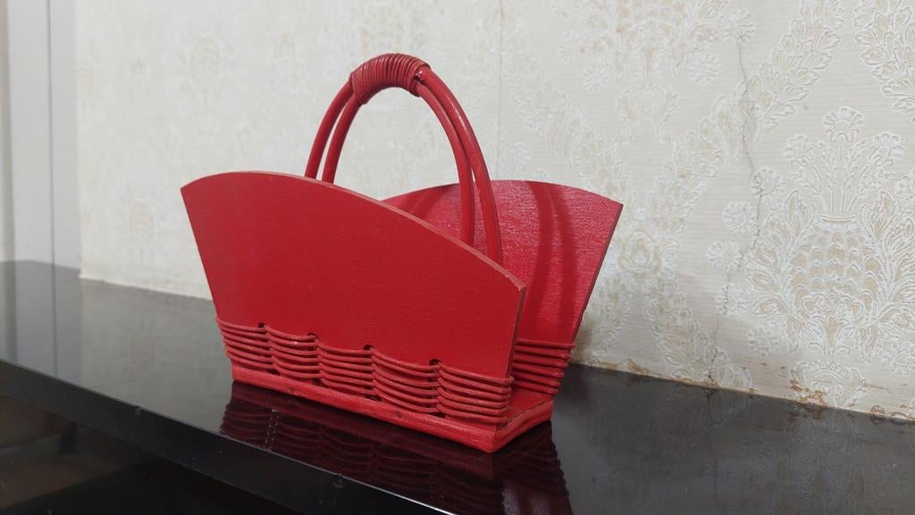 Retro houder voor servetten of brieven, Ophalen of Verzenden