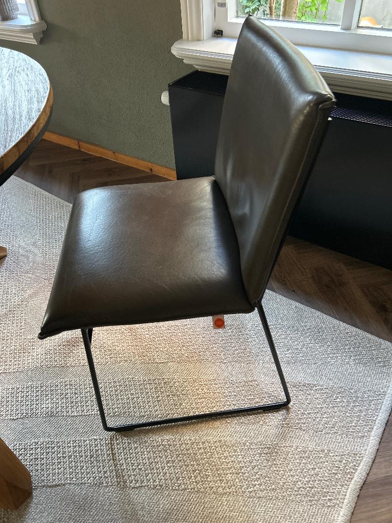 Eetkamerstoelen, Ophalen, Gebruikt, Overige kleuren, Leer