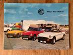 MG Midget MGB brochure 9/79, Ophalen of Verzenden, Overige merken